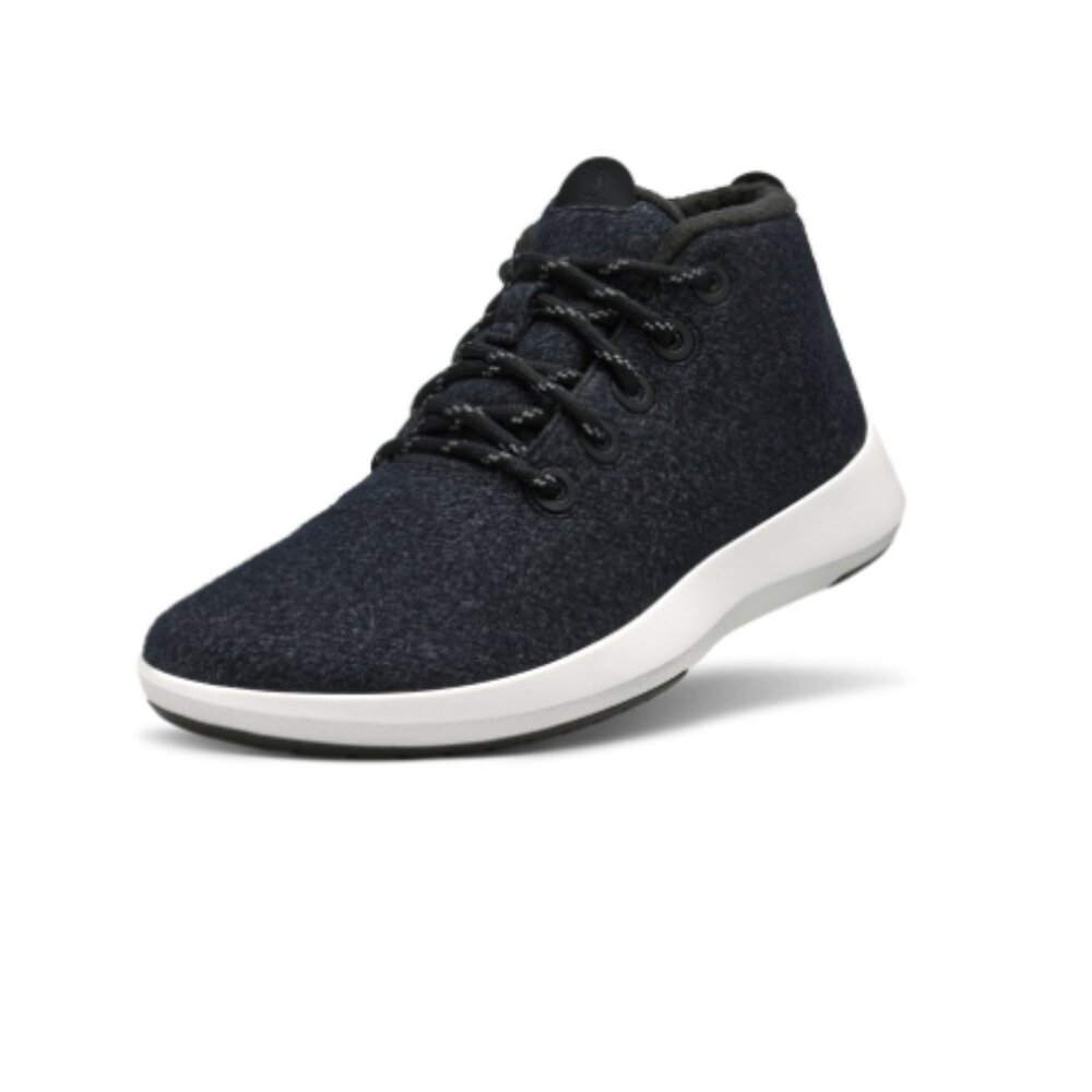 All Birds Women's Wool Runner-up Mizzles - Natural Black (Natural White Sole)
